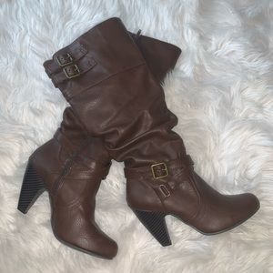 Brown boots
